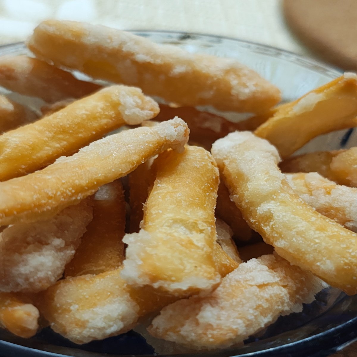 Kommulu with sugar