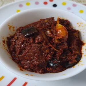 Pandu Mirchi Tomato Pickle.