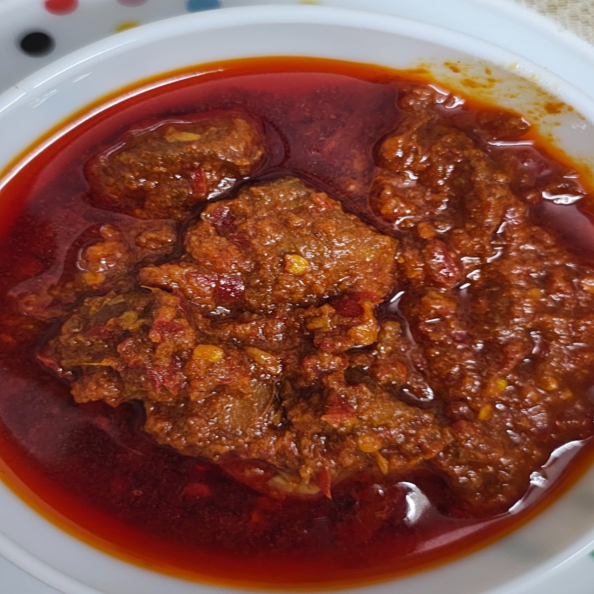 Chicken Pandumirchi pickle
